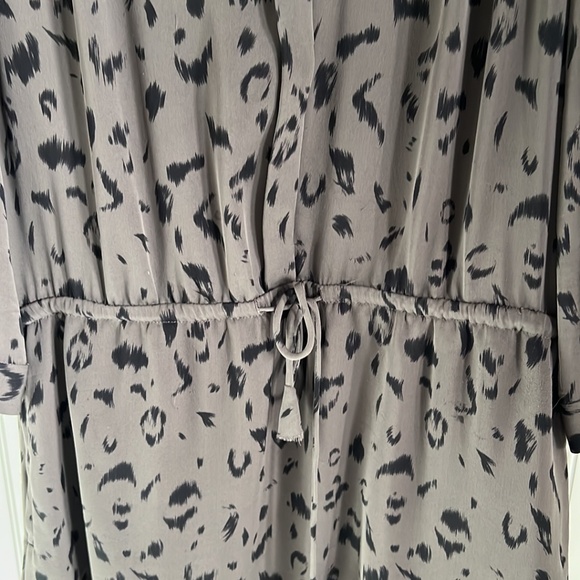 Aritzia Babaton Bennett Silk Mini Shirt Dress - Picture 3 of 8